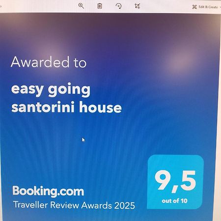 Easy Going Santorini House Leilighet Éxo Goniá Eksteriør bilde